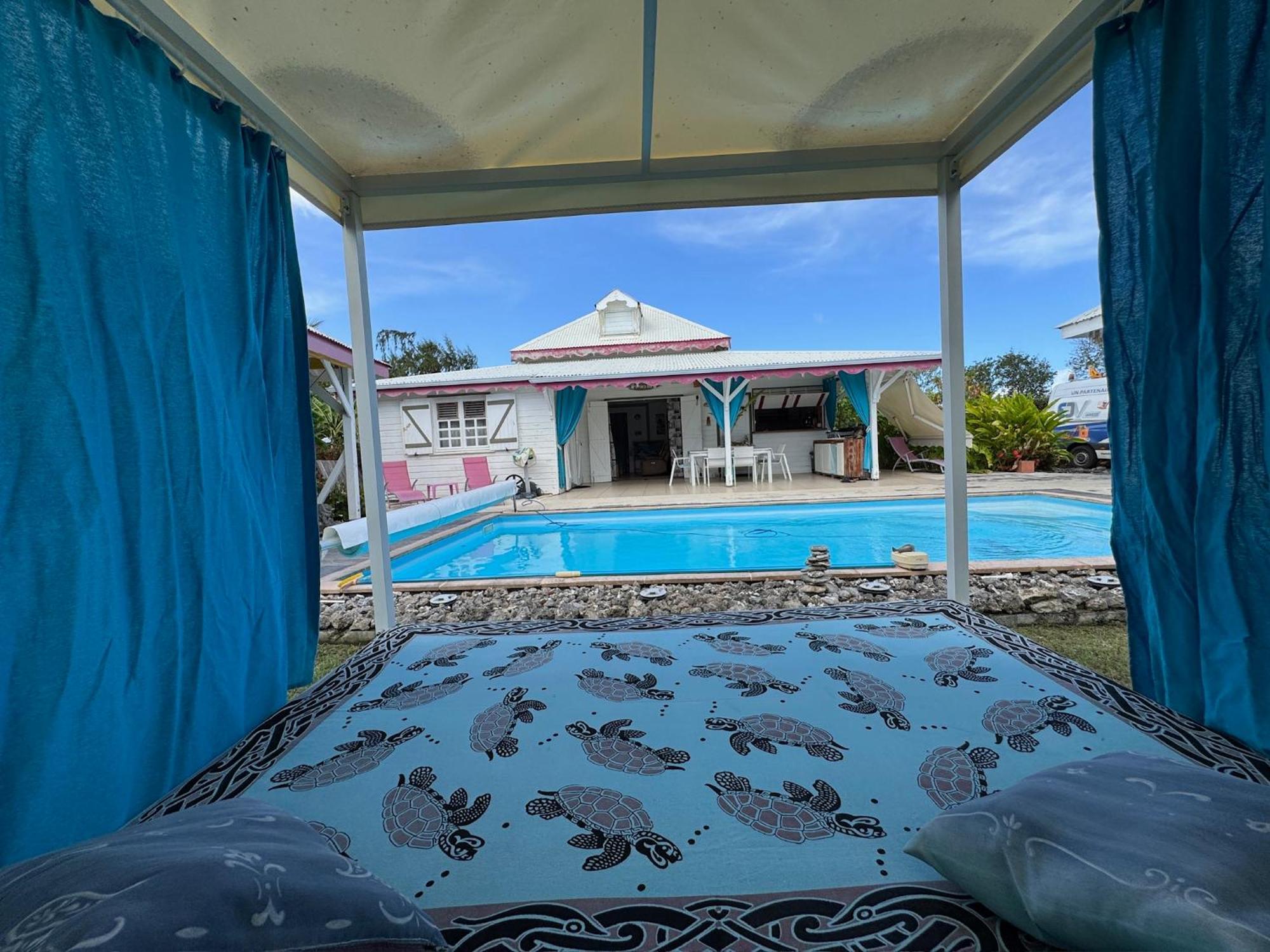 Au Bel'Vue Chez Sandrine "Gite & Chambre D'Hotes" Le Moule Buitenkant foto